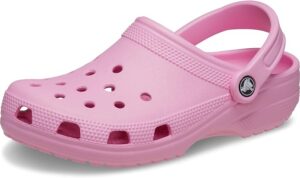 Chaussures compensées femme style Chanel rose