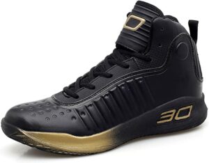 Chaussures de running noir montante pour homme en plein air