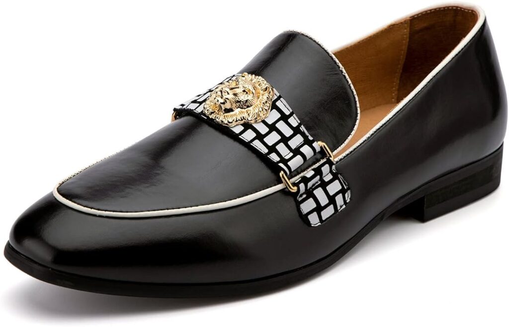 Chaussures de costume homme en cuir noir classique