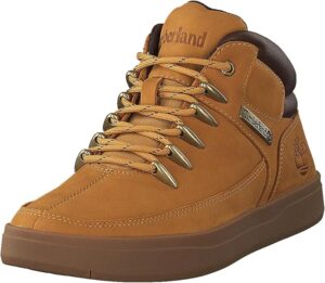 Chaussures de costume homme en cuir marron montante classique