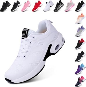 Hitmars Chaussure de Course Femme Respirante Legeres Chaussures de Sport Gym Fitness