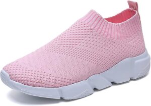 Basket Femme Mode Respirantes Chaussures de Sport Marche Running