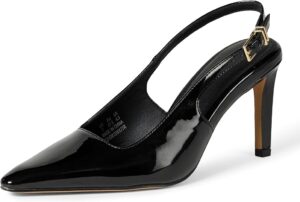 Compensées femme Chanel avec bride et talon en liège naturel noir